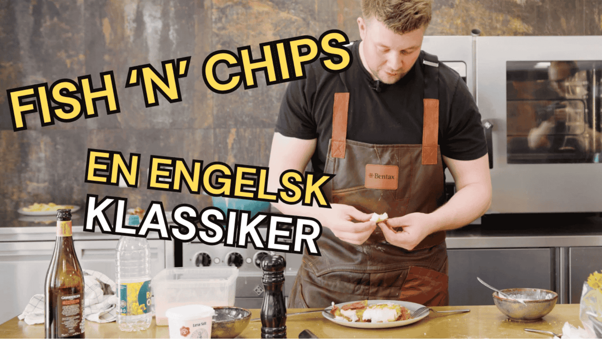 FIsh 'n' Chips with delicious tartare sauce
