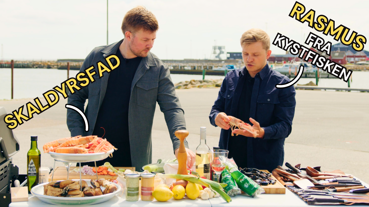 Skaldyrsfad - Perfekt til en varm sommerdag
