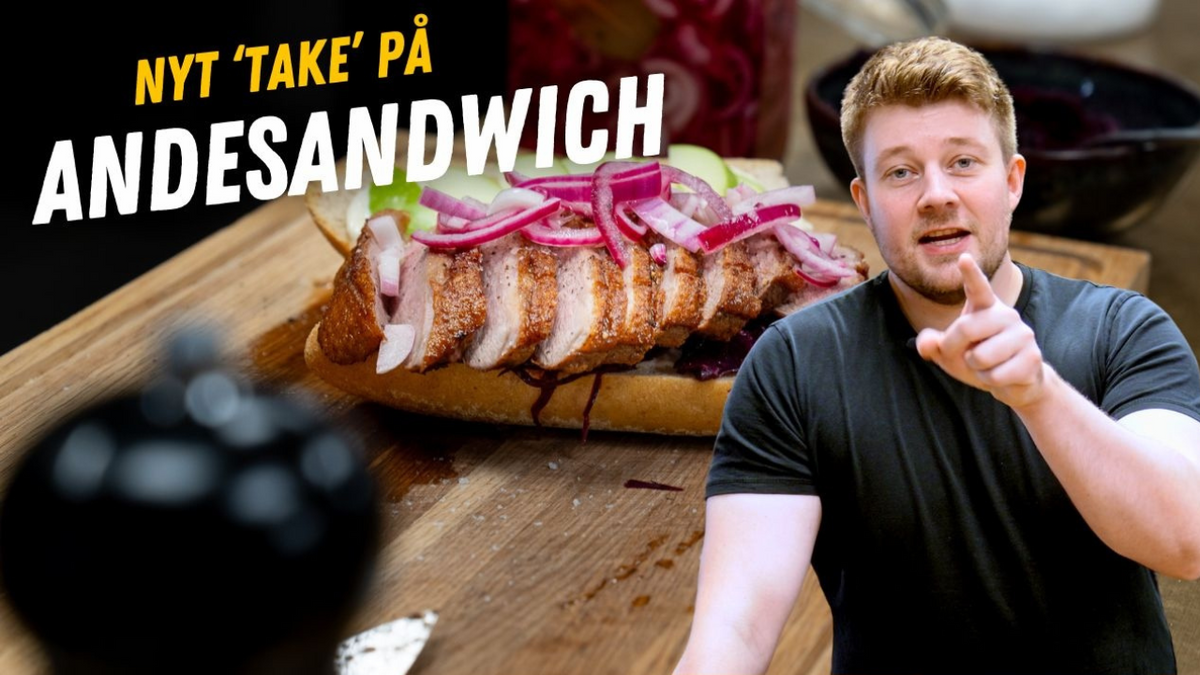 Sandwich with Roasted Duck Breast