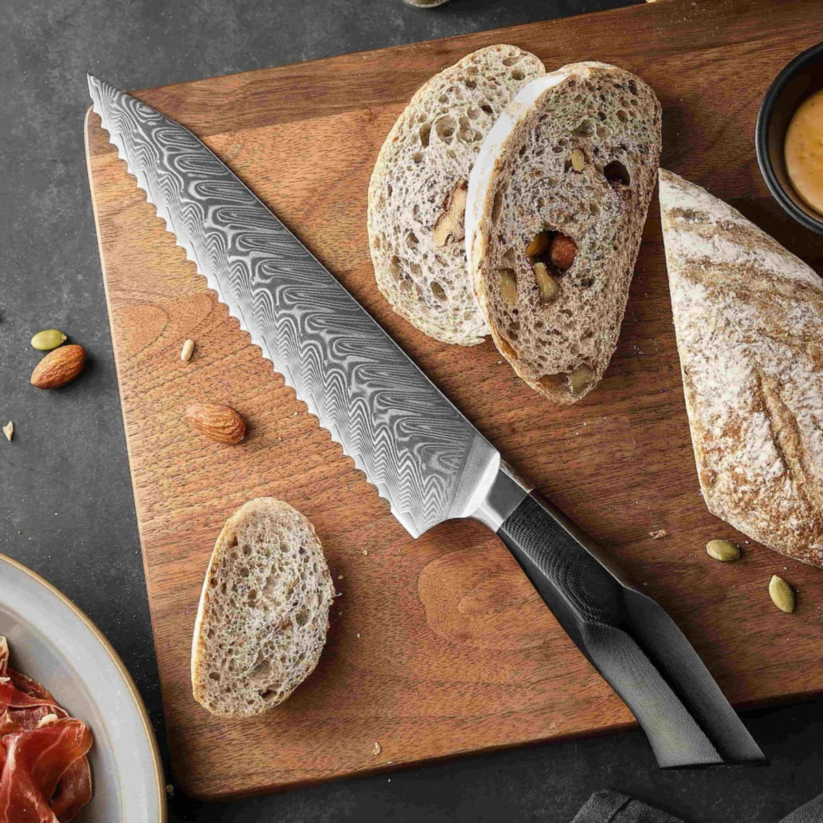 Den bedste brødkniv til køkkenet fra Qookware