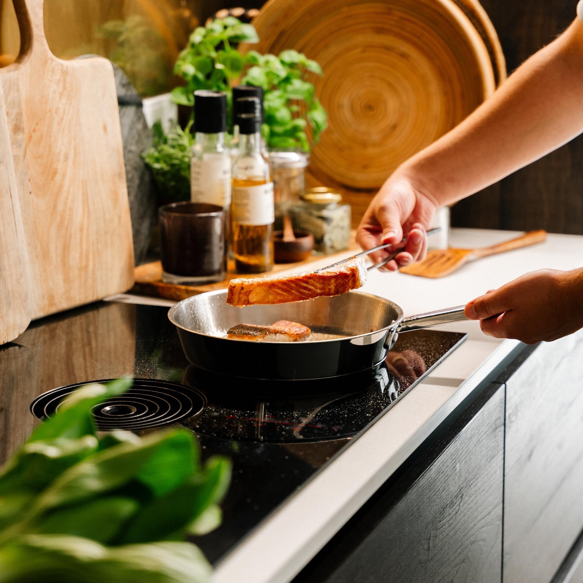 Bedste stegepande til induktion fra Qookware
