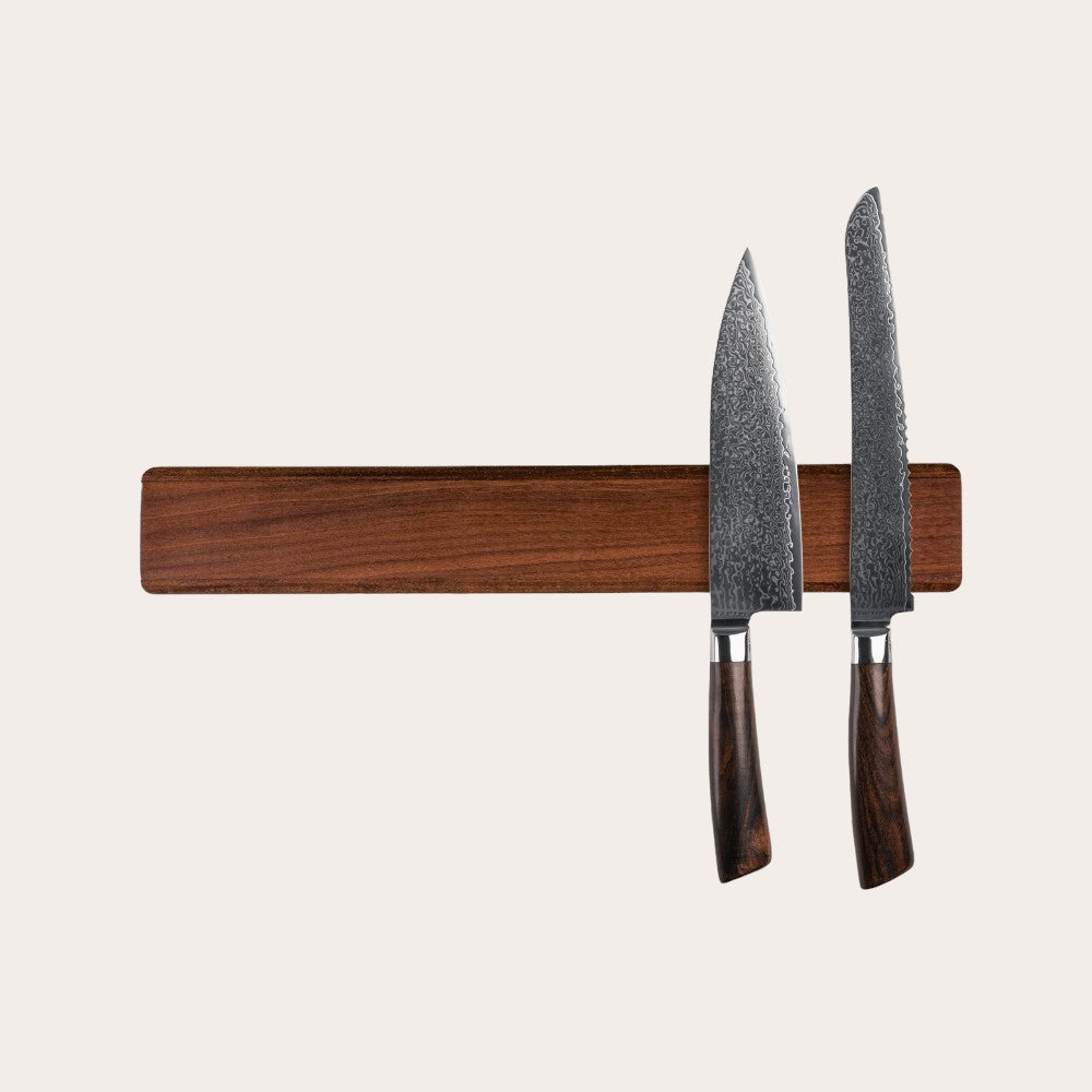 Knivmagnet I Valnøddetræ fra Qookware