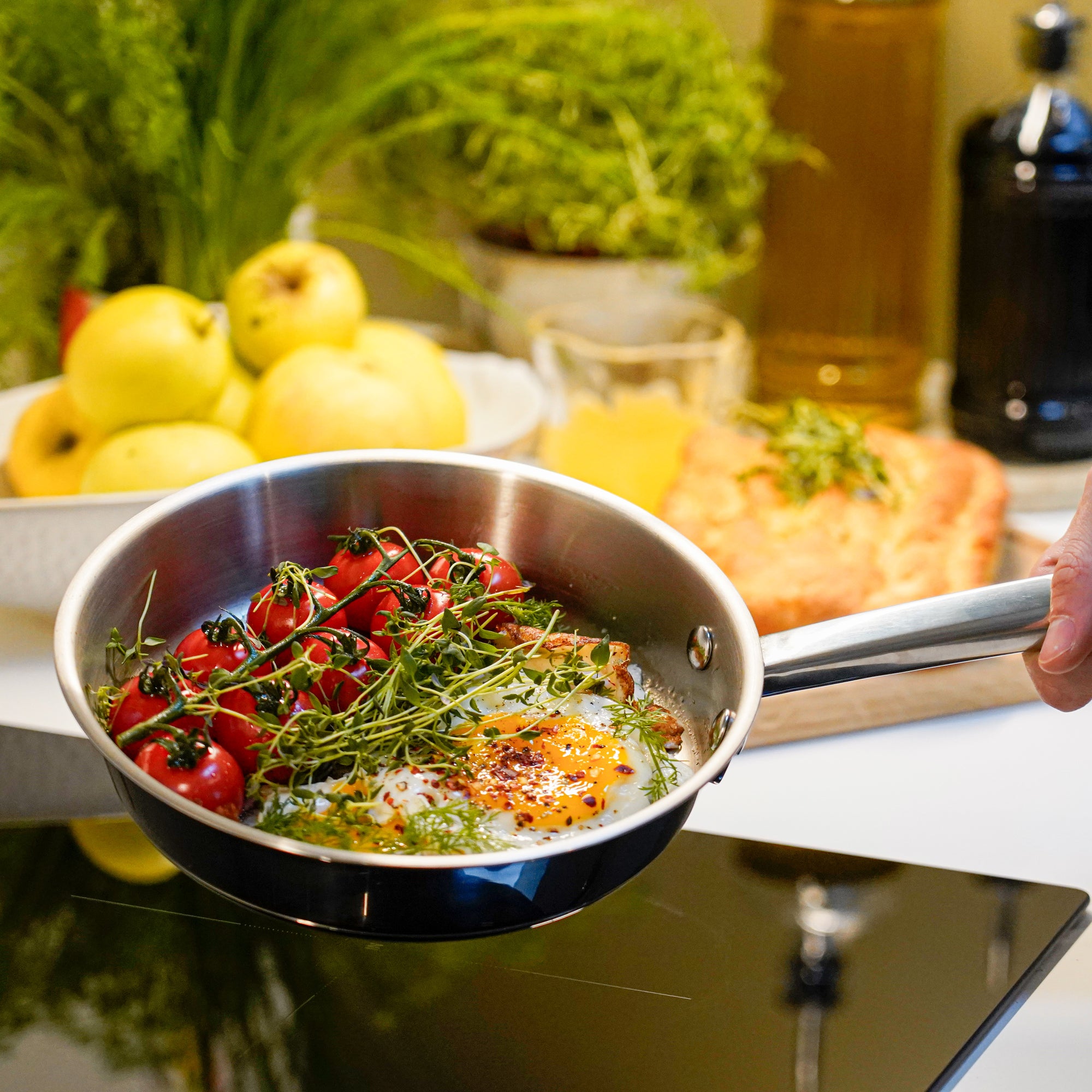 Stegepande 20 Cm Chefgrade fra Qookware