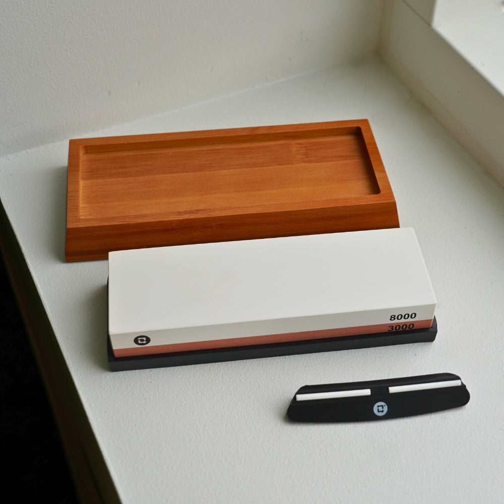Slibesten Korn 3000 8000 fra Qookware