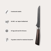 Udbenerkniv Rose fra Qookware