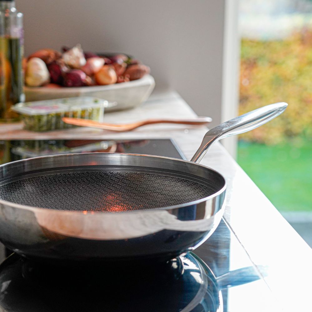 6-Ply Fusion Wok 28 Cm fra Qookware