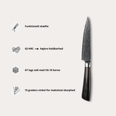 Utility Kniv Rose fra Qookware