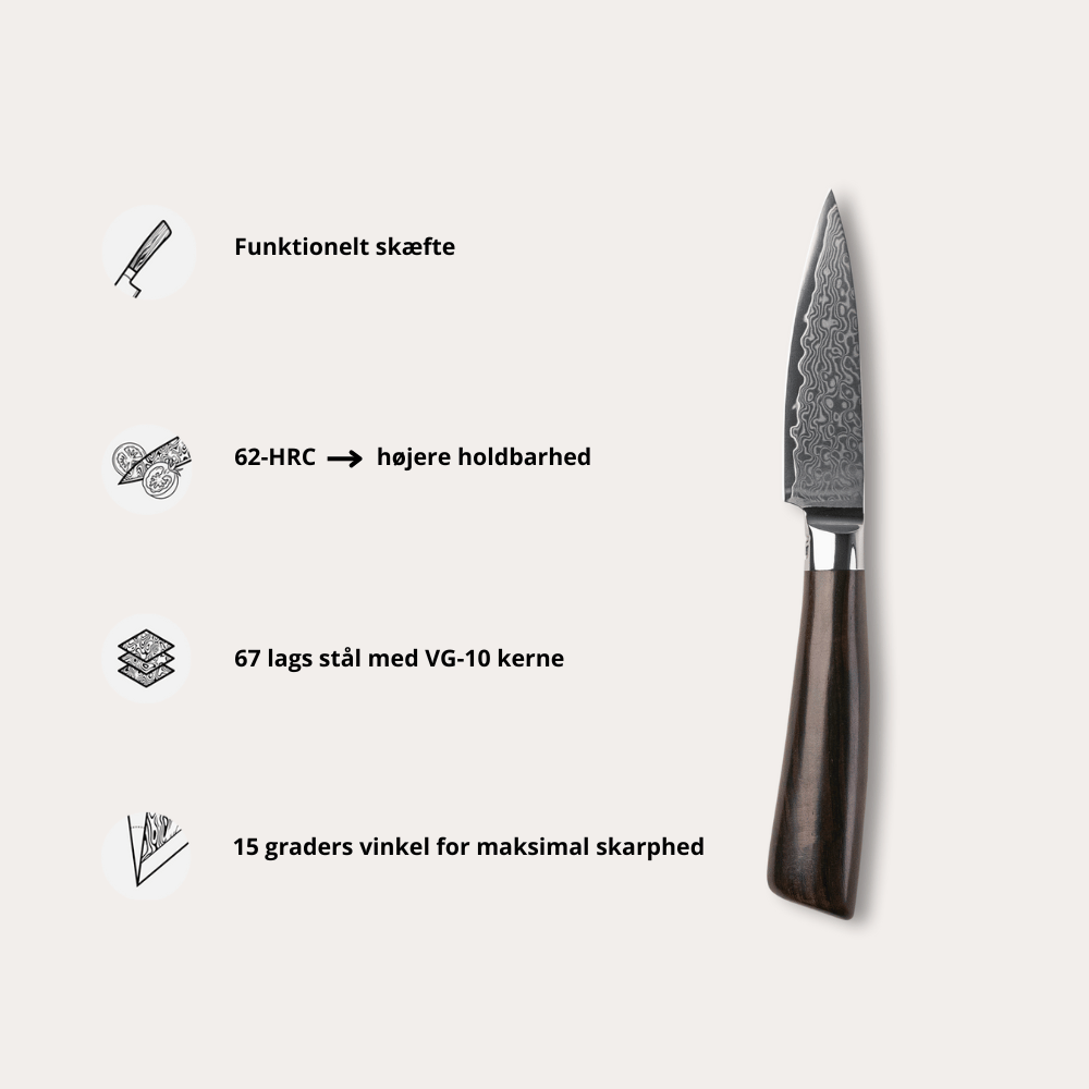 Urtekniv Rose fra Qookware
