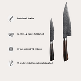 KnivSæt Starter Set Rose 2 Knive fra Qookware