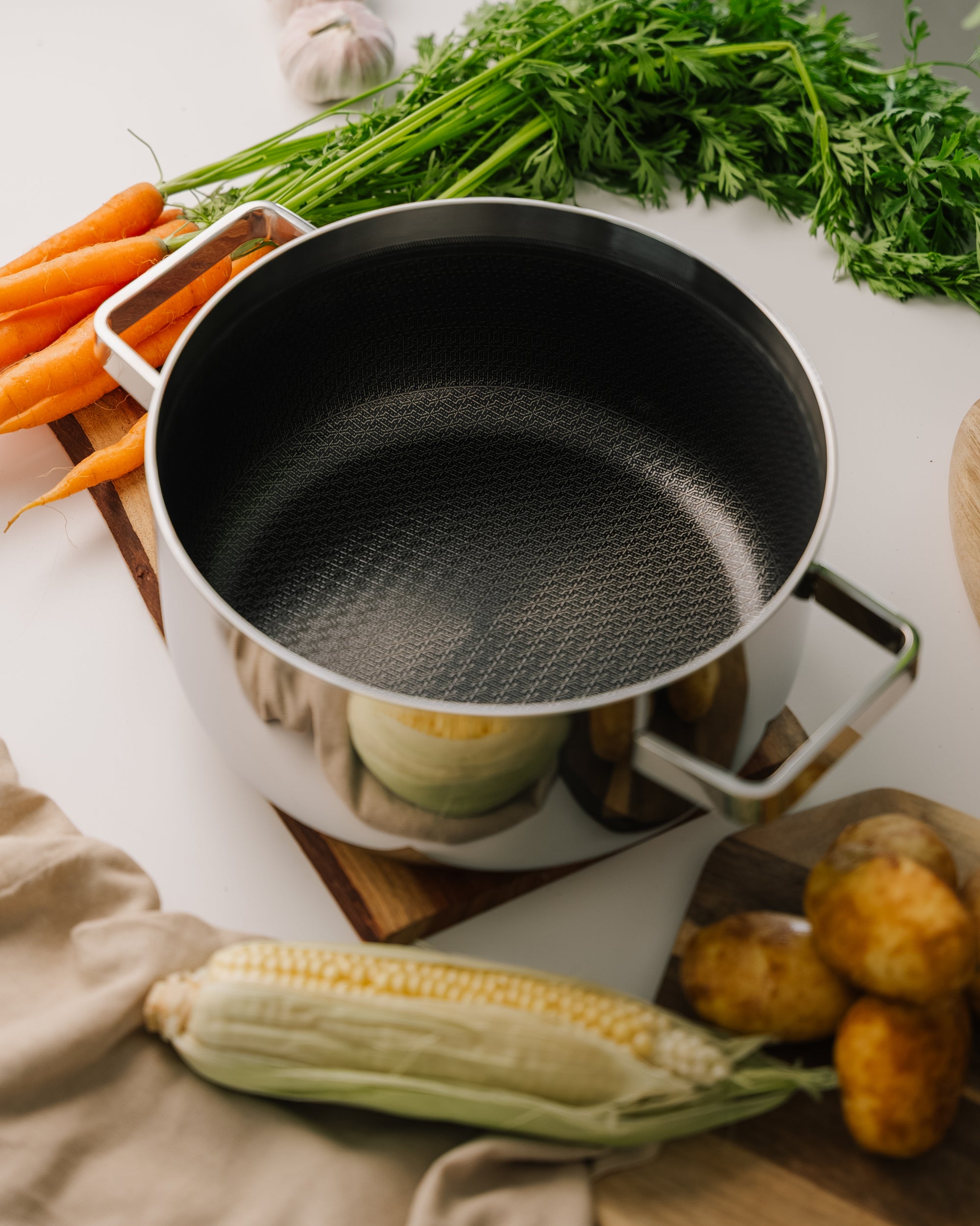 6-ply Fusion gryde 5,2 liter fra Qookware