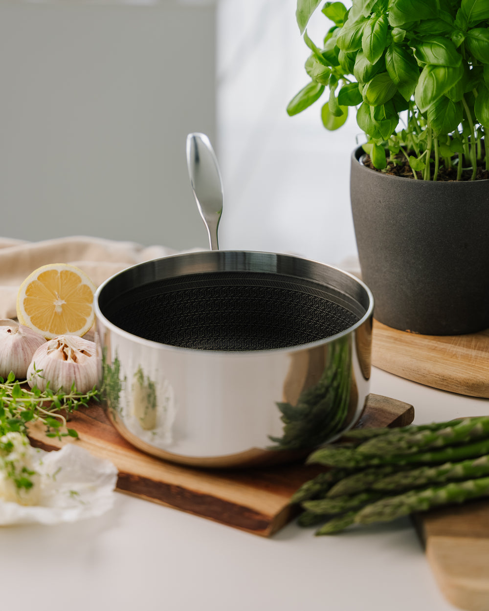 6-ply Fusion kasserolle 2,2 liter fra Qookware