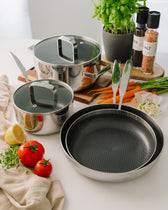 6-ply Fusion Complete Set – gryder og pander fra Qookware