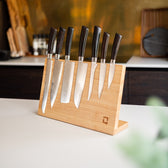 Knivholder I Egetræ fra Qookware