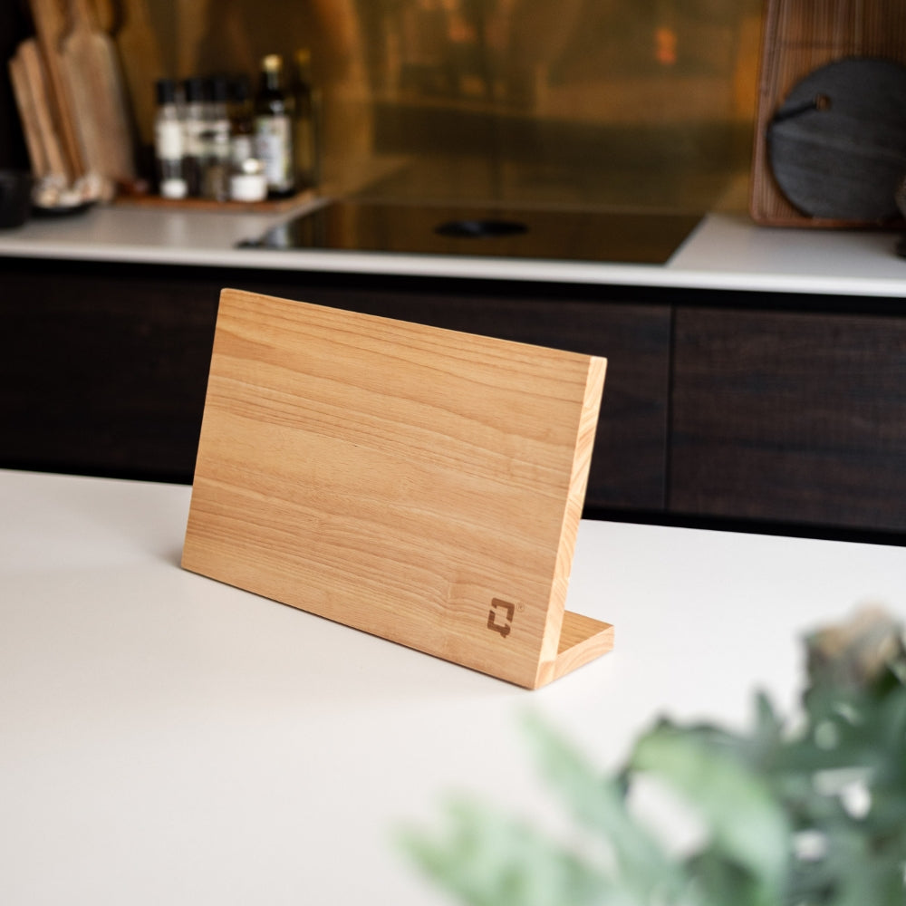 Knivholder I Egetræ fra Qookware