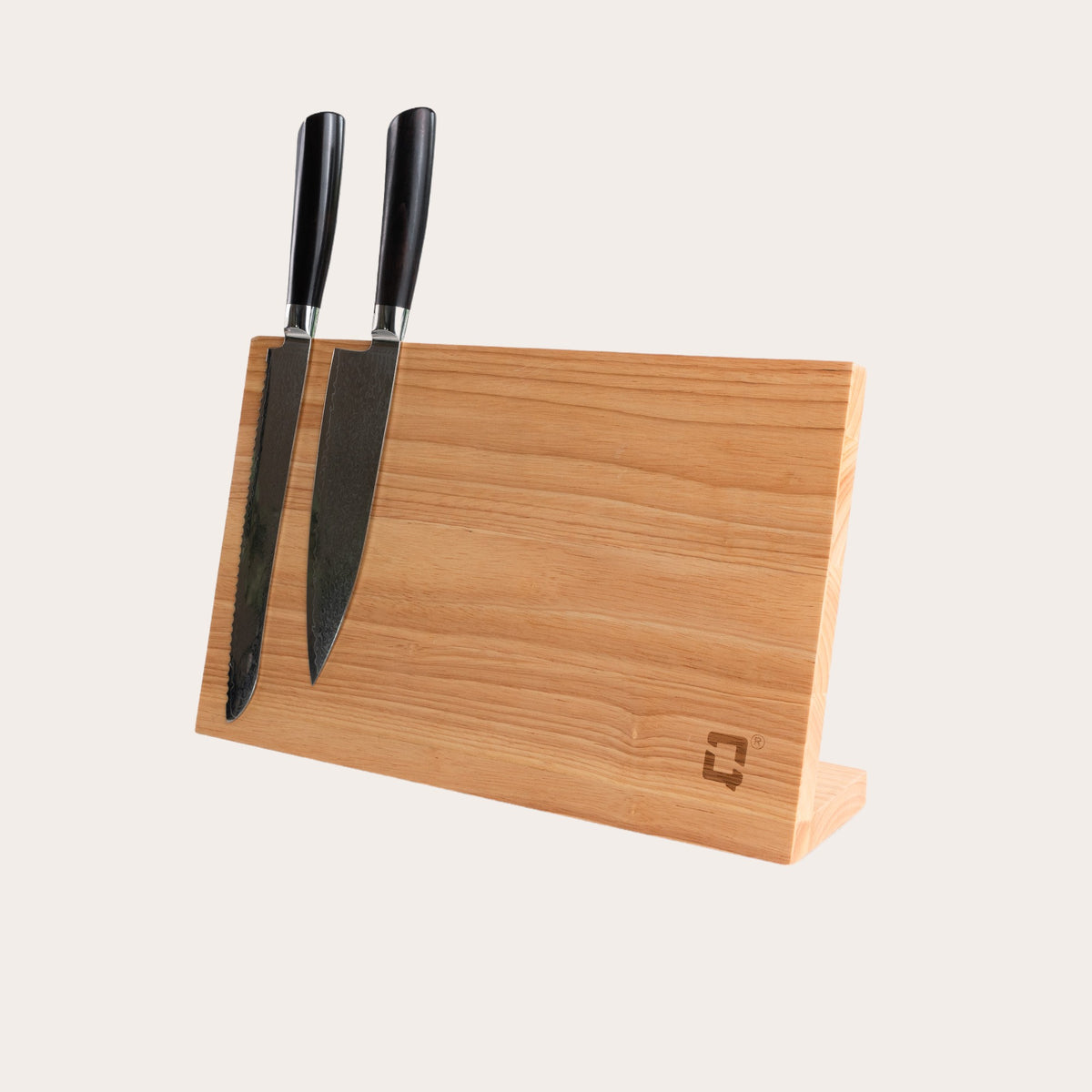 Knivholder I Egetræ fra Qookware