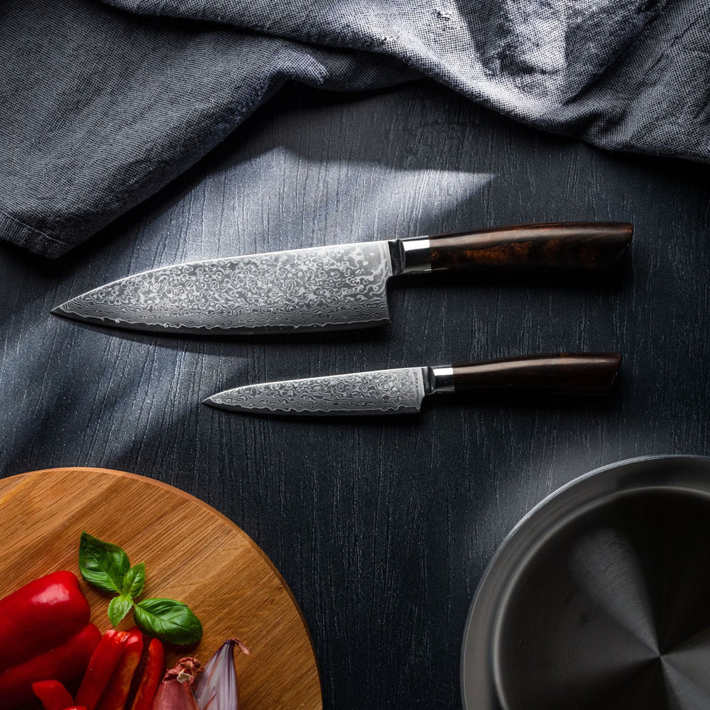 Rose Kokkekniv Og Urtekniv fra Qookware