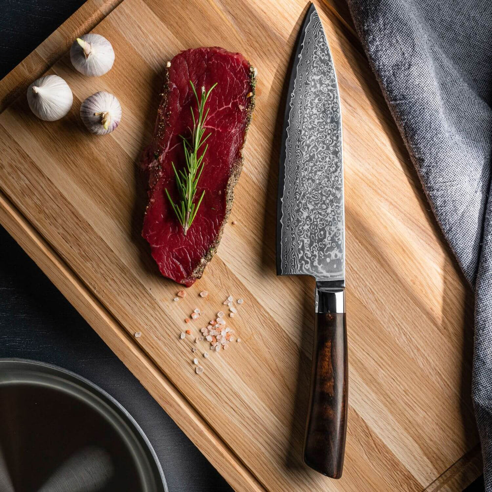 Gyuto Kokkekniv Rose fra Qookware