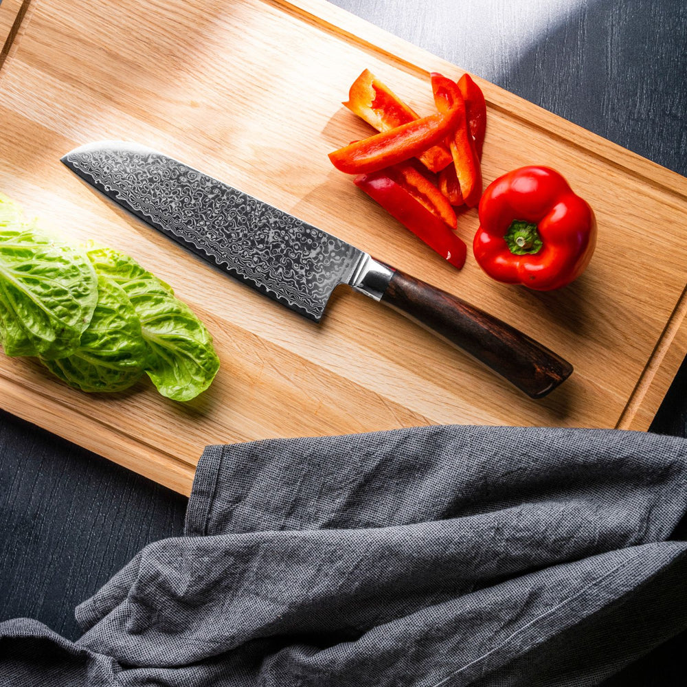 Santoku Kniv Rose fra Qookware