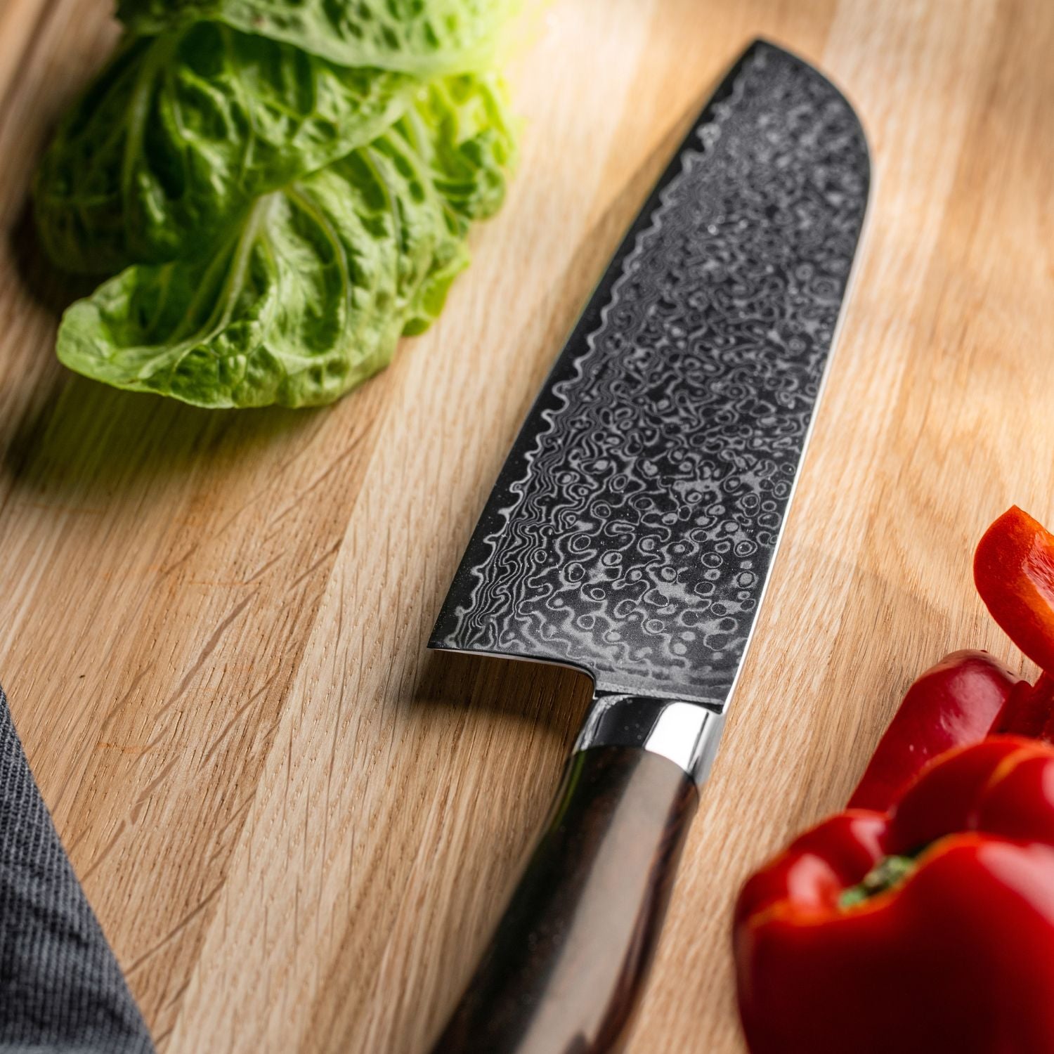 Santoku Kniv Rose fra Qookware