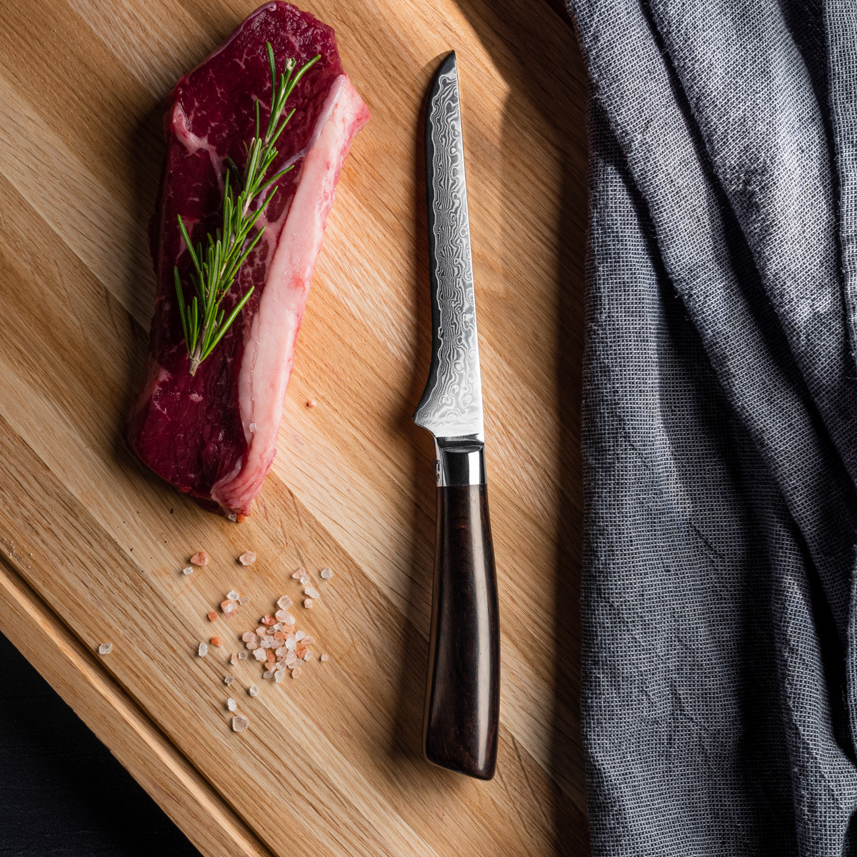 KnivSæt Complete Set Rose 7 Knive fra Qookware