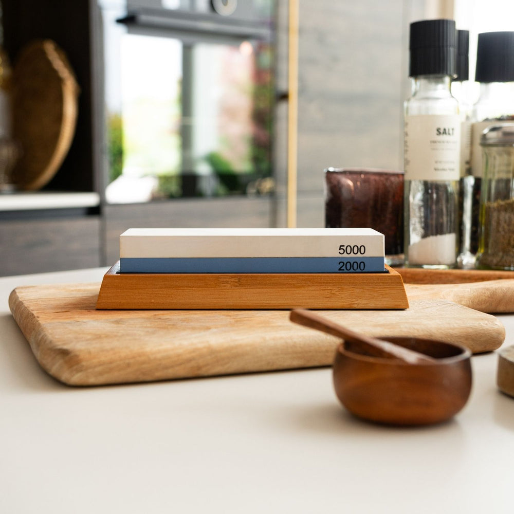 Slibesten Korn 2000 5000 fra Qookware