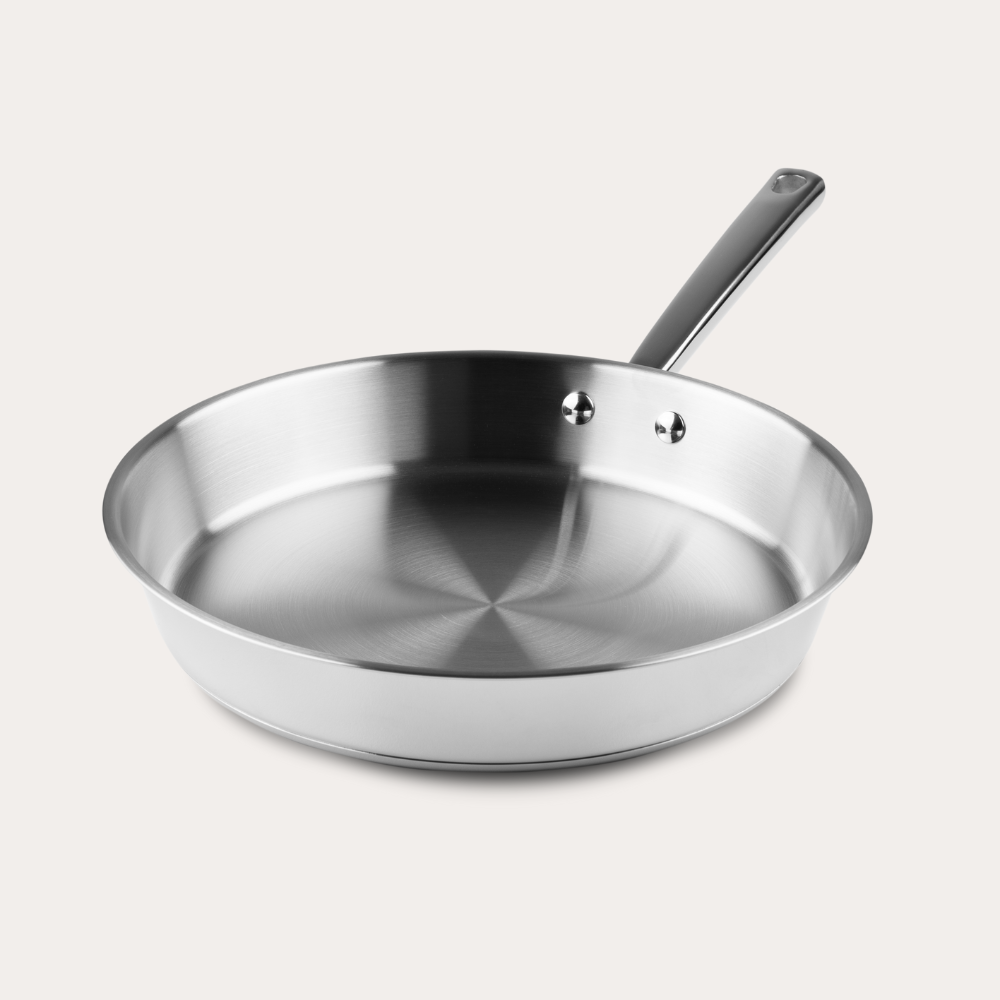 Stegepande Rustfrit Stål 28Cm fra Qookware