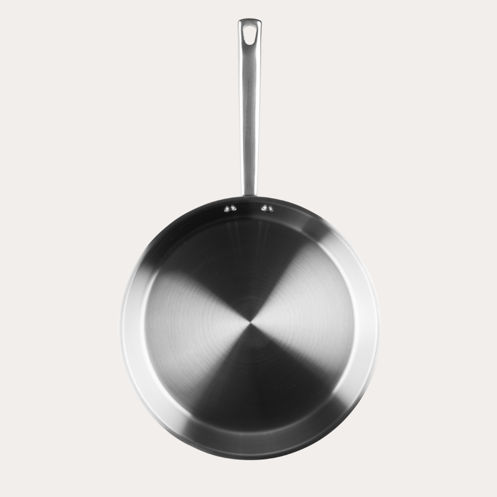 Stegepande Rustfrit Stål 28Cm fra Qookware